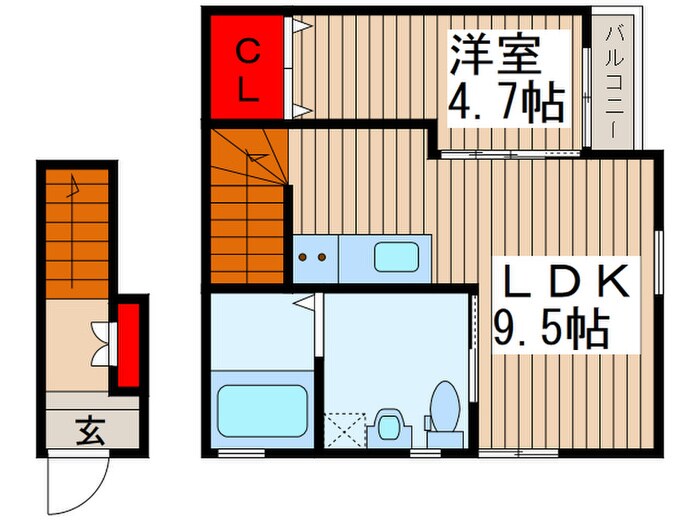 Jガーデン日進町の物件間取画像