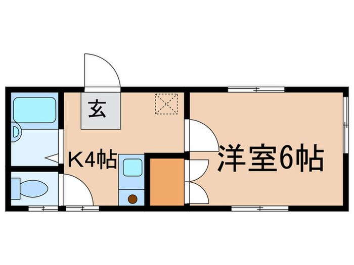 ユウハイツ目白の物件間取画像