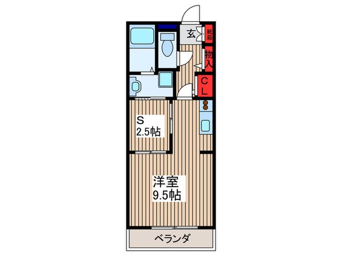 ヴィクトワールの物件間取画像