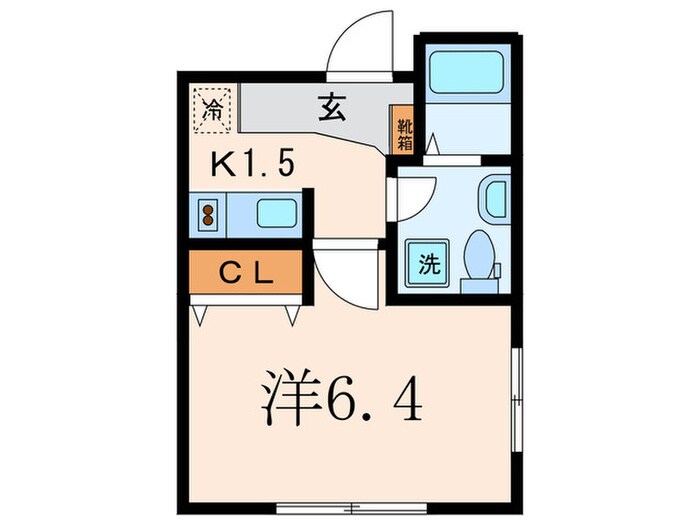 パシャ用賀の物件間取画像