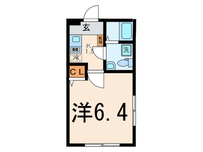 パシャ用賀の物件間取画像