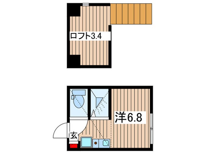 ハーモニーテラス北小岩XⅡの物件間取画像