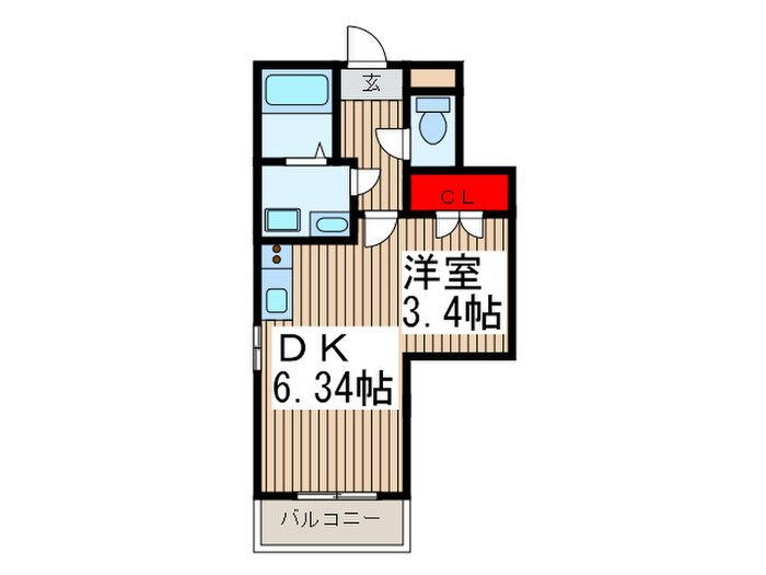 物件間取画像