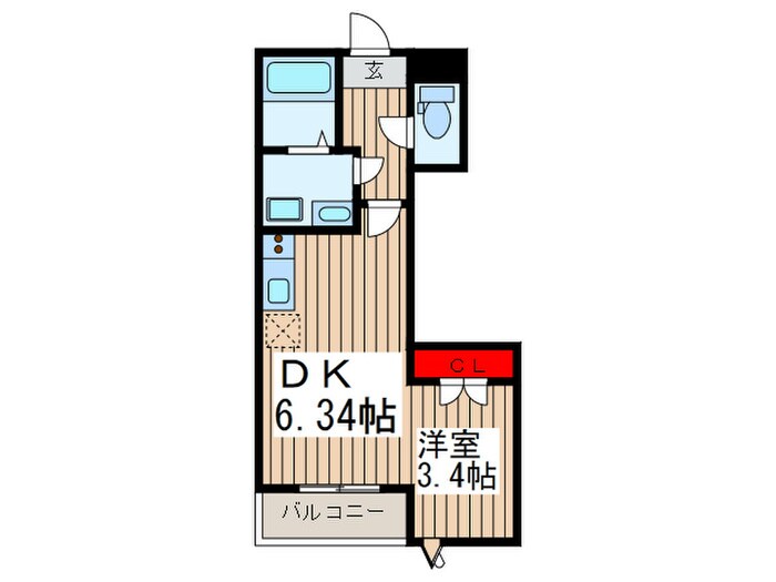 物件間取画像