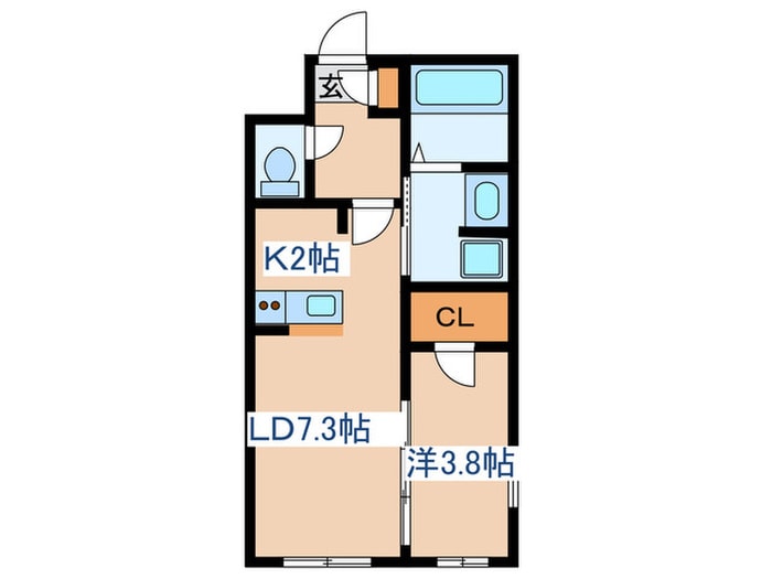 tocotama terrace池上の物件間取画像