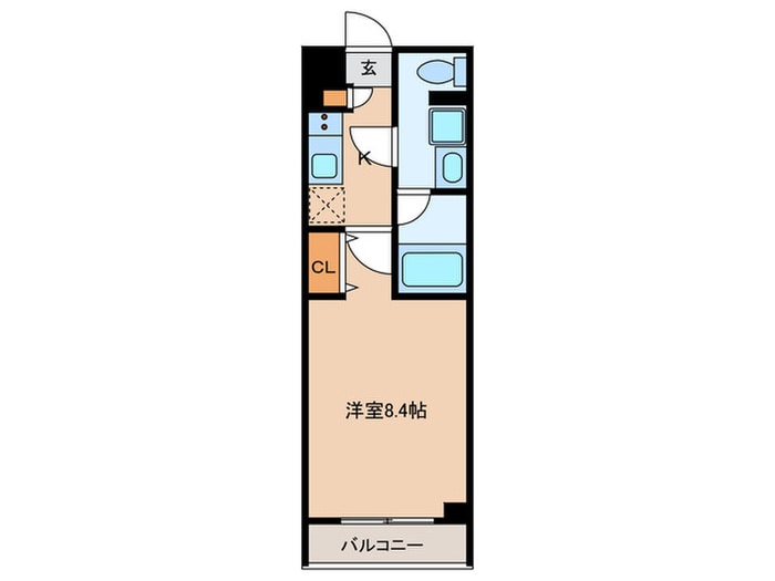 ラティエラ品川西大井の物件間取画像