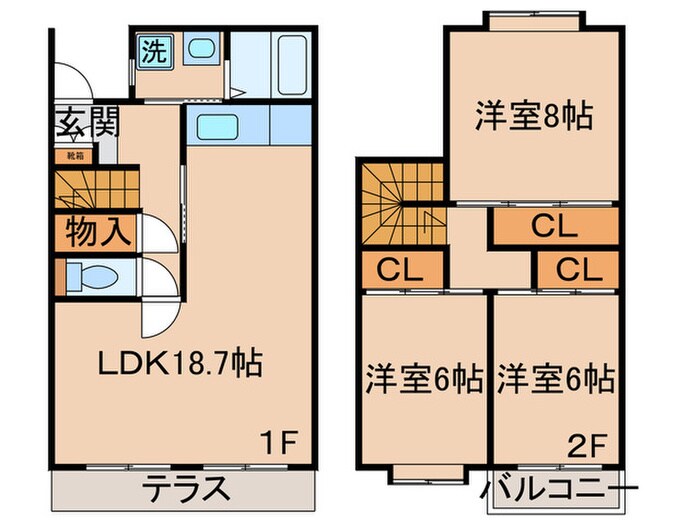 ビュ－プラザプレシオの物件間取画像