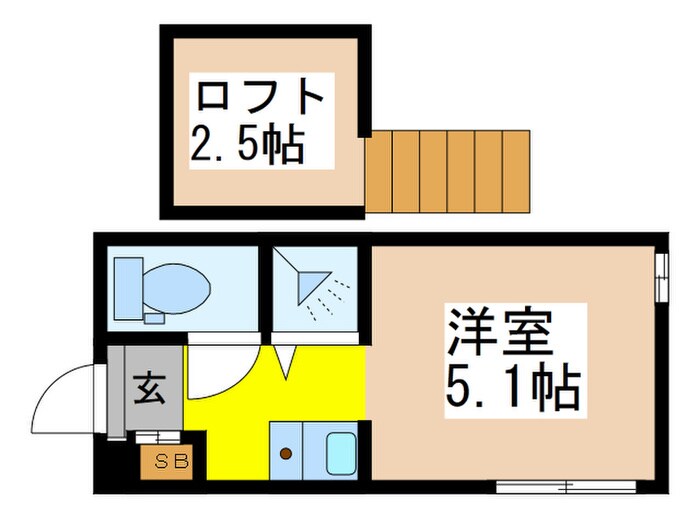 ハーモニーテラス西荻南の物件間取画像