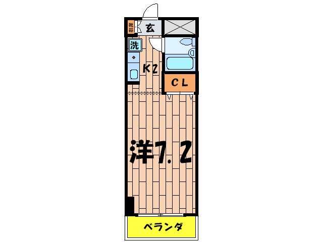 ロイヤルエクセレント学芸大の物件間取画像