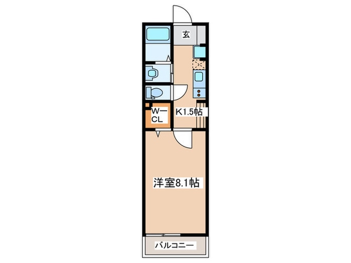 ＭＥＬＤＩＡさがみ野の物件間取画像