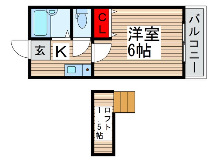 物件間取画像