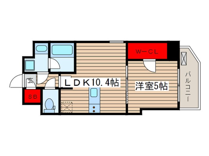 パークアクシス錦糸町WESTの物件間取画像