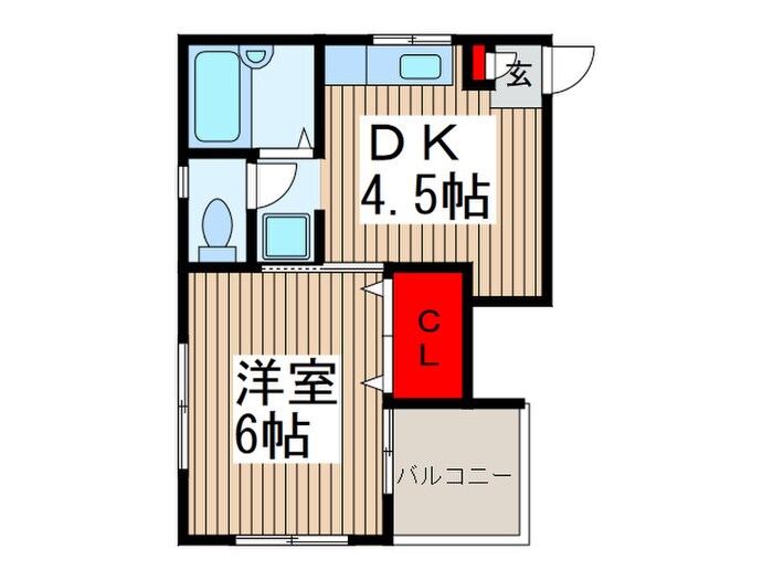 アンビシャス東川口の物件間取画像