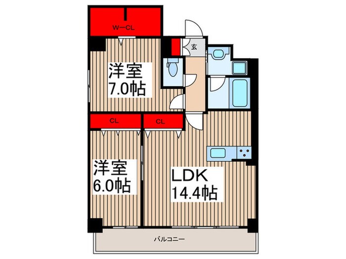 仮)Casa di Speranzaの物件間取画像