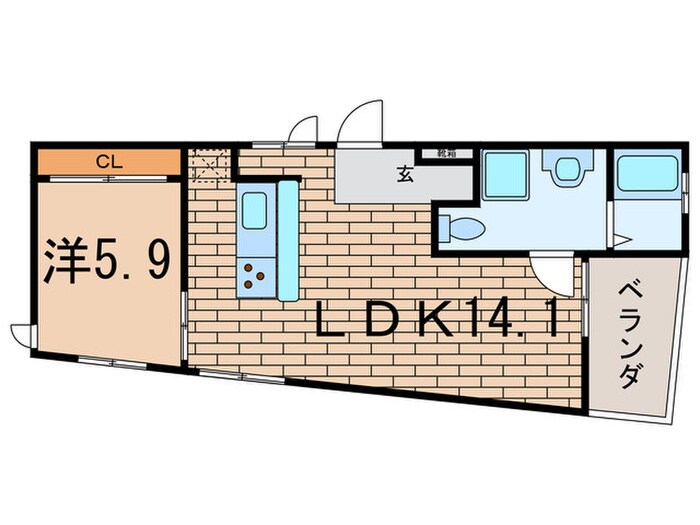 Ｒｏｃｈｅｒの物件間取画像