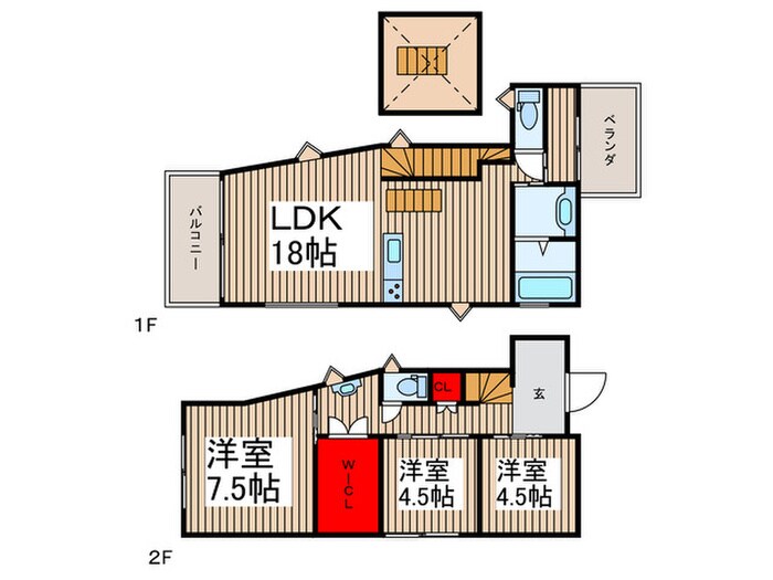 仮)CEDAR HOUSEの物件間取画像