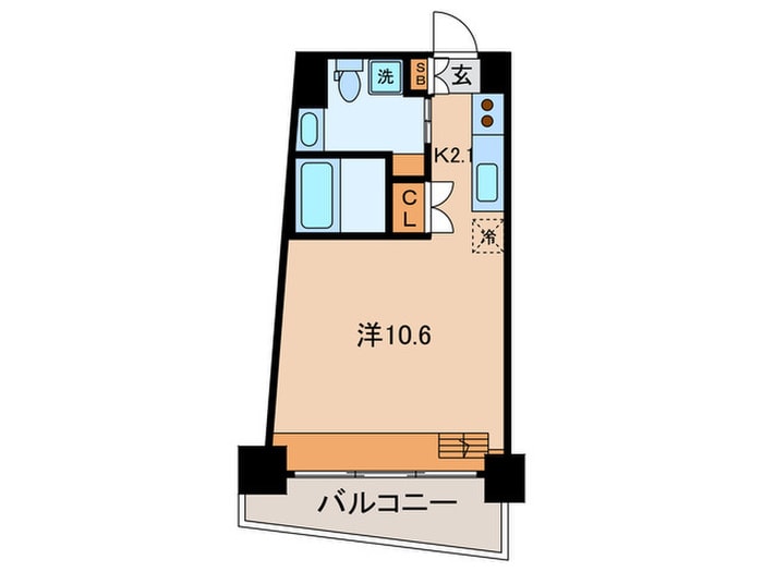 レジディア目黒Ⅲの物件間取画像