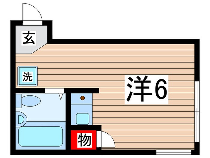 物件間取画像