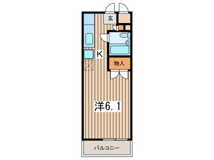 サンブリッジの物件間取画像