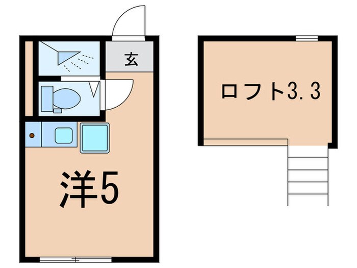 ｶﾊﾟﾙｱｶﾞｰﾃﾞﾝ横浜反町の物件間取画像