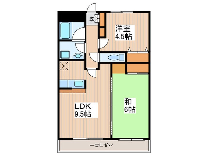 三秀烏山ホ－ムズの物件間取画像