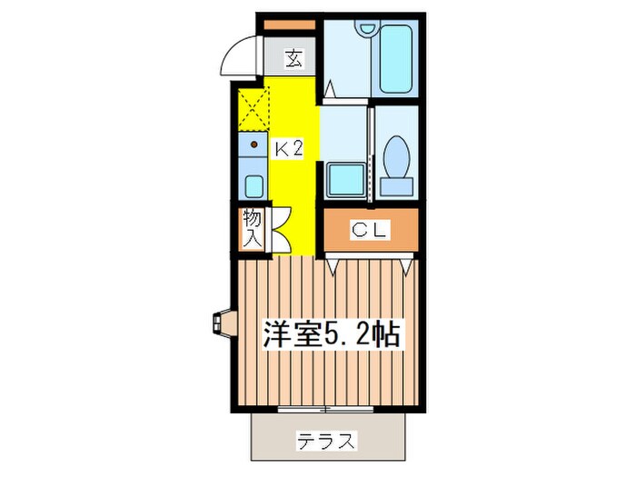 アイムタウン上祖師谷の物件間取画像