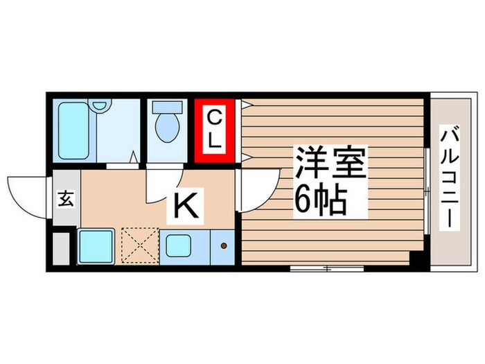 ハナミズキⅡの物件間取画像
