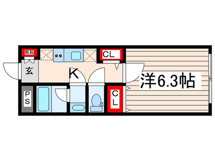 ディアコート中村橋の物件間取画像