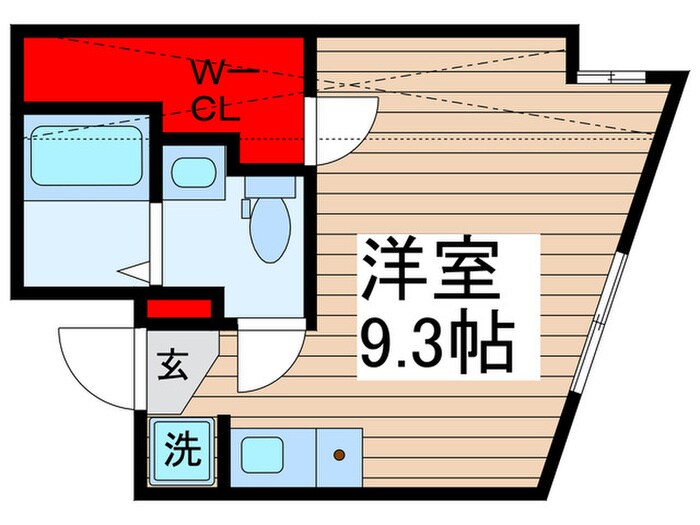 ブランドール高砂の物件間取画像