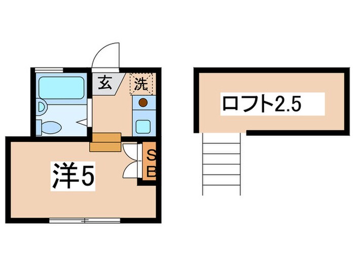 物件間取画像