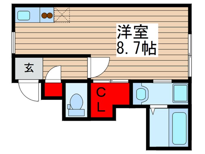 リブリ・ｋｉｔａｋａｓａｉの物件間取画像