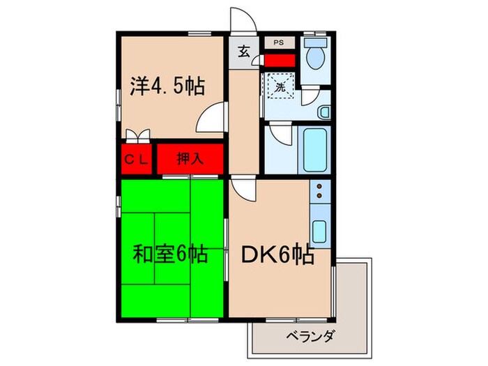 アルカディア石神井台の物件間取画像