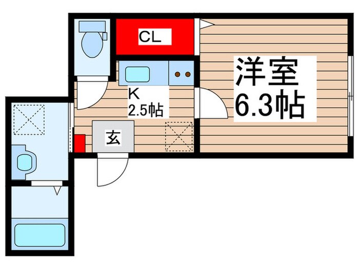 仮）キャメル入間東藤沢2の物件間取画像
