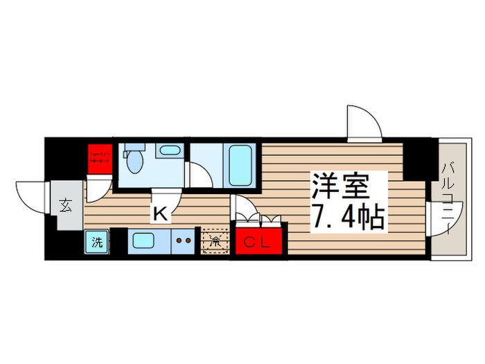 ＨＹ´ｓ亀戸の物件間取画像