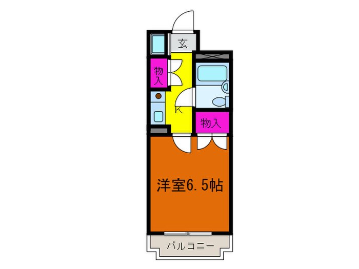 パ－クヒルズの物件間取画像