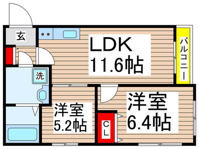 仮）花見川区検見川町５丁目新築の物件間取画像