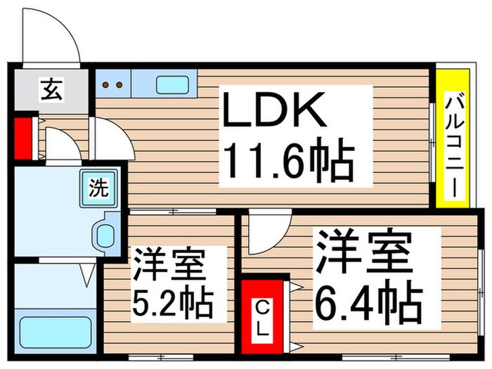 仮）花見川区検見川町５丁目新築の物件間取画像