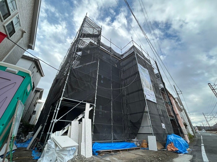 仮）黒部共同住宅新築工事の物件外観写真