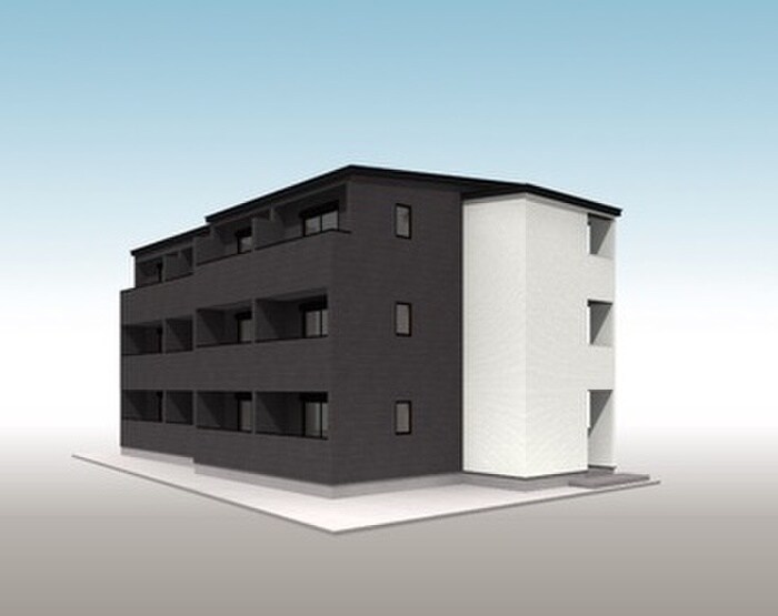 仮）黒部共同住宅新築工事の物件外観写真