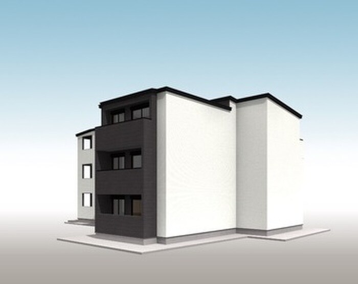 仮）黒部共同住宅新築工事の物件外観写真