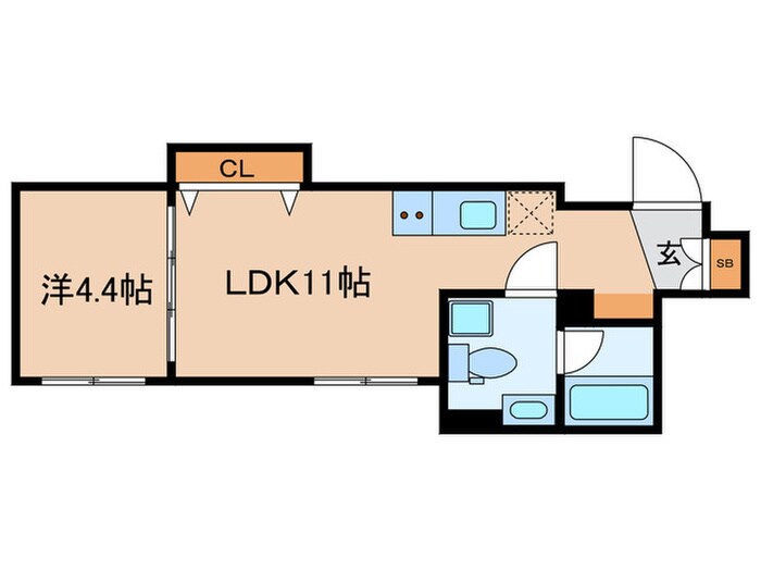 ＴＲＡＤＩＳ池袋本町の物件間取画像