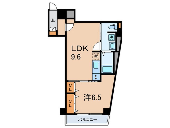 すずかけ坂ハイツの物件間取画像