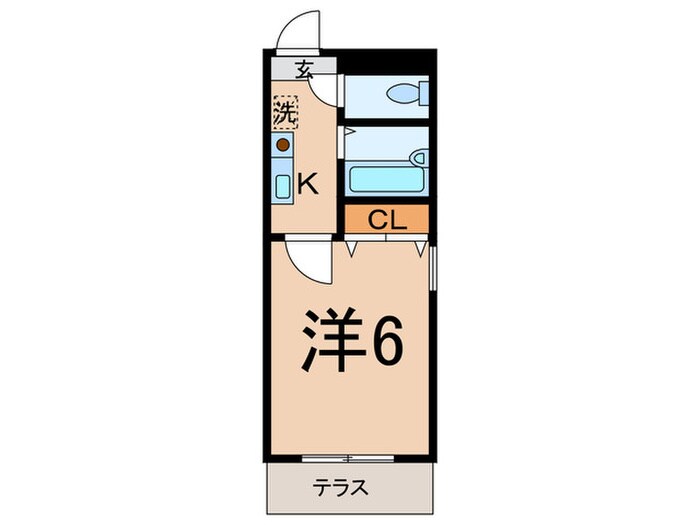 カペラⅡの物件間取画像