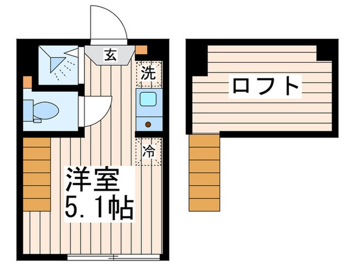 仮）桜台五丁目⑤の物件間取画像