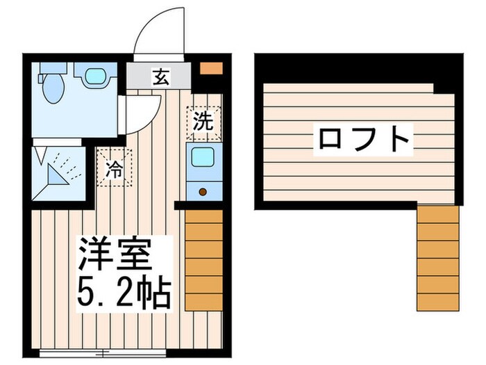 仮）桜台五丁目⑤の物件間取画像