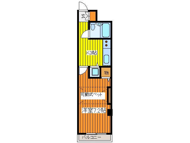 サンピア浮間舟渡（103）の物件間取画像