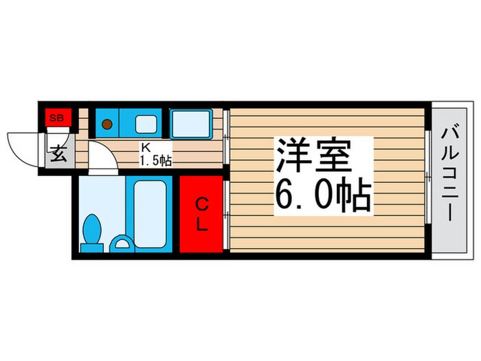 ニュー瑞江の物件間取画像