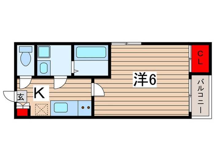 ハピネス真砂の物件間取画像