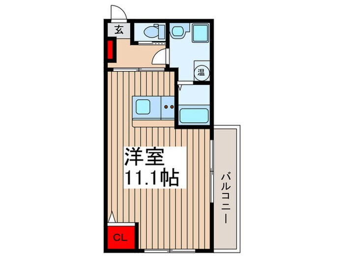 ネクスターｼﾞｭ新松戸の物件間取画像