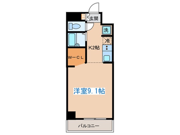 コスモリード幡ヶ谷の物件間取画像
